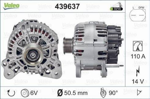 Valeo TG11C057 - Alternatore autozon.pro