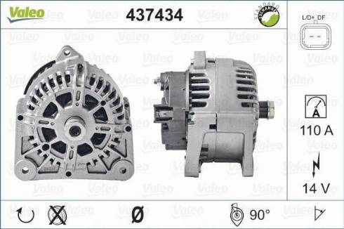 Valeo TG11C011 - Alternatore autozon.pro