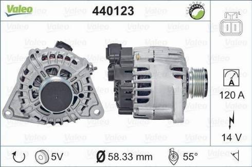 Valeo TG12C033 - Alternatore autozon.pro