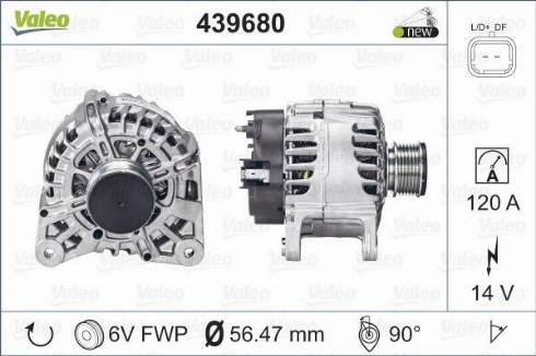 Valeo TG12C151 - Alternatore autozon.pro