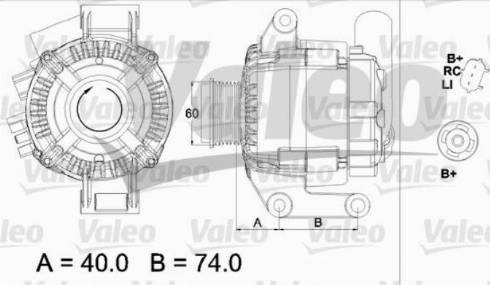 Valeo TG12C109 - Alternatore autozon.pro