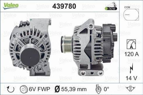 Valeo TG12S111 - Alternatore autozon.pro