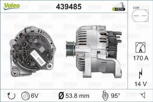 Valeo TG17C048 - Alternatore autozon.pro