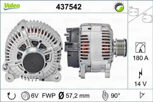 Valeo TG17C054 - Alternatore autozon.pro