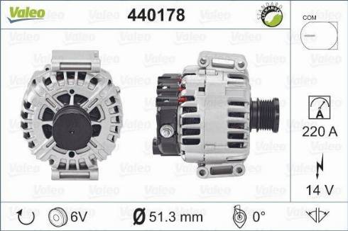 Valeo TG23C017 - Alternatore autozon.pro