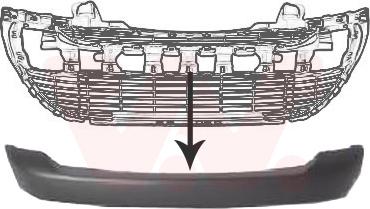 Van Wezel 4042580 - Mostrina, Paraurti autozon.pro