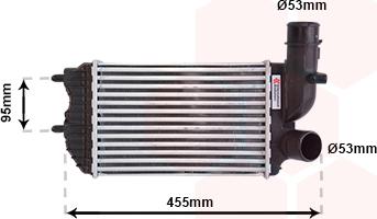 Van Wezel 40004183 - Intercooler autozon.pro