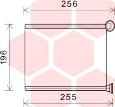 Van Wezel 40006366 - Scambiatore calore, Riscaldamento abitacolo autozon.pro
