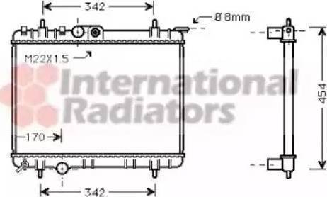 Ava Quality Cooling PEA2189 - Radiatore, Raffreddamento motore autozon.pro