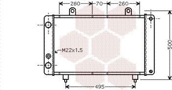 Van Wezel 40002319 - Radiatore, Raffreddamento motore autozon.pro