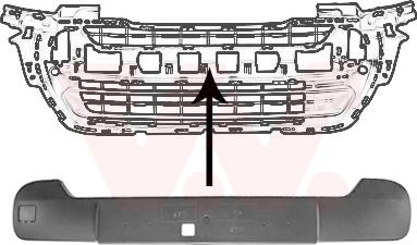 Van Wezel 4014581 - Mostrina, Paraurti autozon.pro