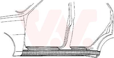 Van Wezel 4345103 - Lamiera ingresso abitacolo autozon.pro