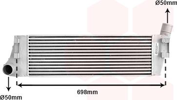 Van Wezel 43004316 - Intercooler autozon.pro