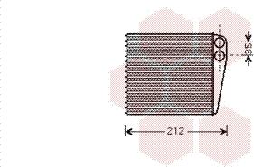 Van Wezel 43006396 - Scambiatore calore, Riscaldamento abitacolo autozon.pro