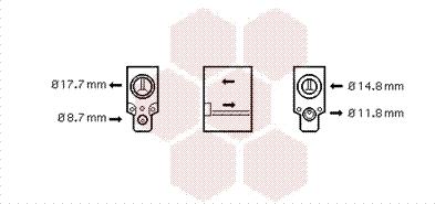 Van Wezel 43001335 - Valvola ad espansione, Climatizzatore autozon.pro