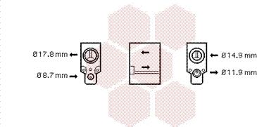 Van Wezel 43001336 - Valvola ad espansione, Climatizzatore autozon.pro