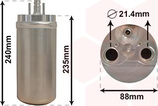 Van Wezel 4300D453 - Essiccatore, Climatizzatore autozon.pro