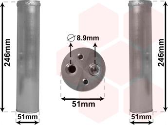Van Wezel 4300D094 - Essiccatore, Climatizzatore autozon.pro