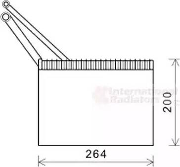 Van Wezel 4300V562 - Evaporatore, Climatizzatore autozon.pro
