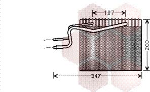 Van Wezel 4300V365 - Evaporatore, Climatizzatore autozon.pro