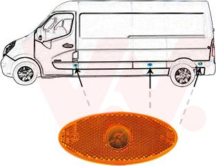 Van Wezel 4388975 - Luce demarcazione laterale autozon.pro