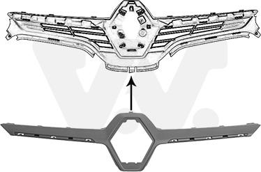 Van Wezel 4382518 - Griglia radiatore autozon.pro