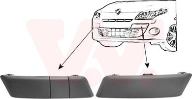 Van Wezel 4377580 - Mostrina, Paraurti autozon.pro