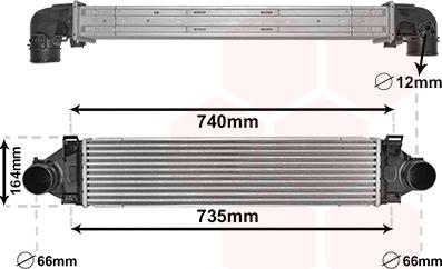 Van Wezel 59004190 - Intercooler autozon.pro