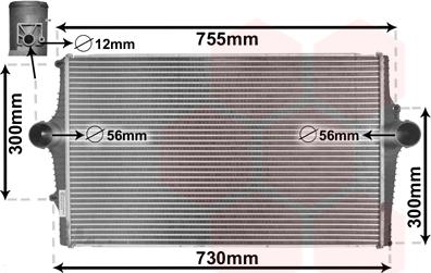 Van Wezel 59004137 - Intercooler autozon.pro