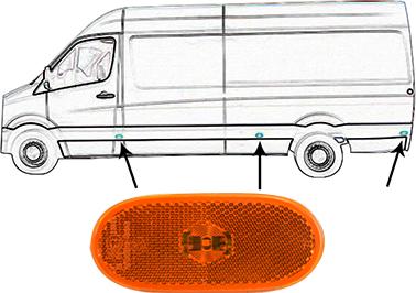 Van Wezel 5862917 - Luce demarcazione laterale autozon.pro