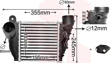 Van Wezel 58004200 - Intercooler autozon.pro