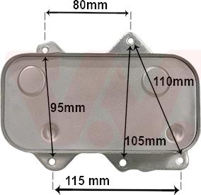 Van Wezel 58013717 - Radiatore olio, Olio motore autozon.pro
