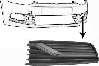 Van Wezel 5814595 - Griglia di ventilazione, Paraurti autozon.pro