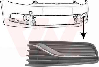 Van Wezel 5814591 - Griglia di ventilazione, Paraurti autozon.pro