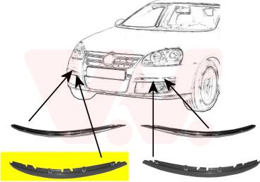 Van Wezel 5886482 - Mostrina, Paraurti autozon.pro