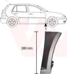 Van Wezel 5888156 - Parafango autozon.pro