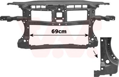 Van Wezel 5839668 - Pannellatura anteriore autozon.pro