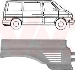 Van Wezel 5874154 - Parafango autozon.pro