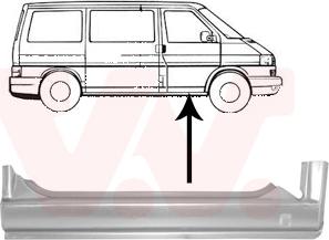 Van Wezel 5874102 - Lamiera ingresso abitacolo autozon.pro