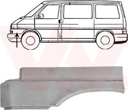 Van Wezel 5875155 - Parafango autozon.pro