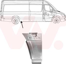 Van Wezel 5876142 - Sponda laterale autozon.pro