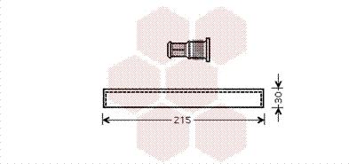 Van Wezel 5300D416 - Essiccatore, Climatizzatore autozon.pro