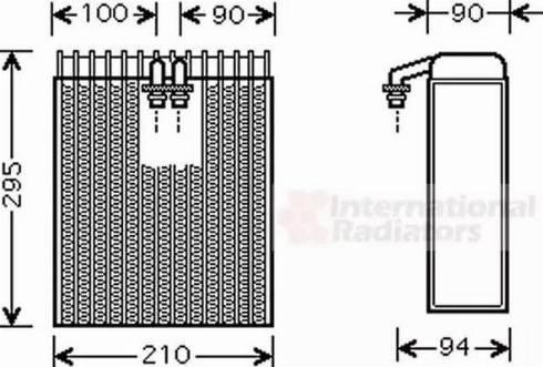 Van Wezel 5300V391 - Evaporatore, Climatizzatore autozon.pro