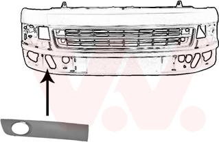 Van Wezel 5790494 - Griglia di ventilazione, Paraurti autozon.pro