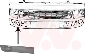 Van Wezel 5790492 - Griglia di ventilazione, Paraurti autozon.pro