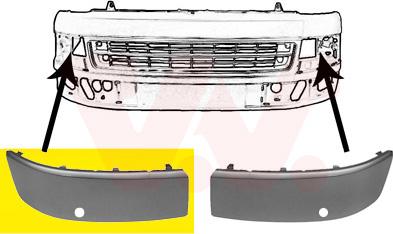 Van Wezel 5790486 - Mostrina, Paraurti autozon.pro