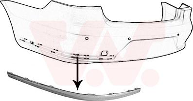 Van Wezel 5740557 - Mostrina, Paraurti autozon.pro