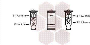 Van Wezel 09001245 - Valvola ad espansione, Climatizzatore autozon.pro