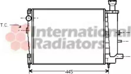 Van Wezel 09002027 - Radiatore, Raffreddamento motore autozon.pro