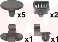 Van Wezel 0925797 - Kit montaggio, Cofano motore autozon.pro